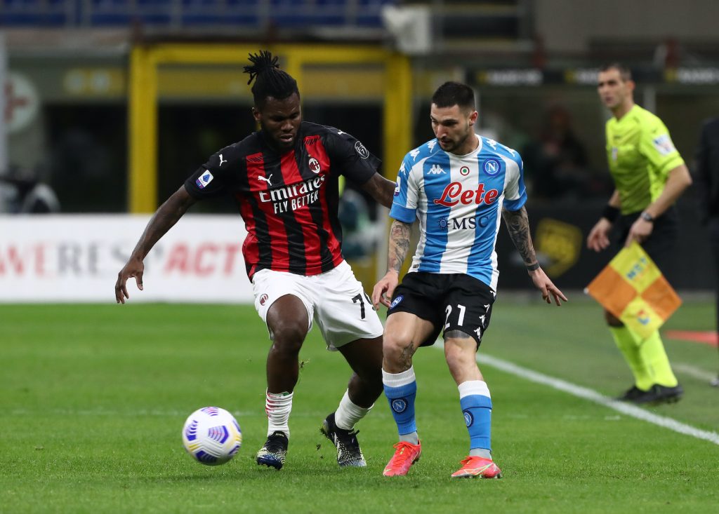 Franck Kessié AC Milan Milan-Napoli Serie A