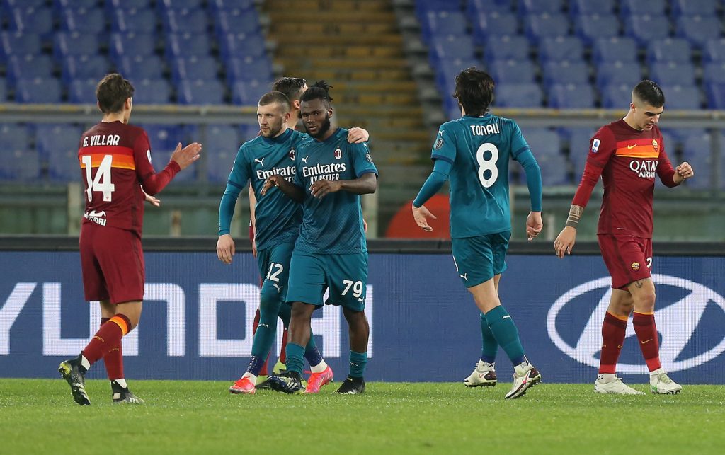 Franck Kessié AC Milan Roma-Milan