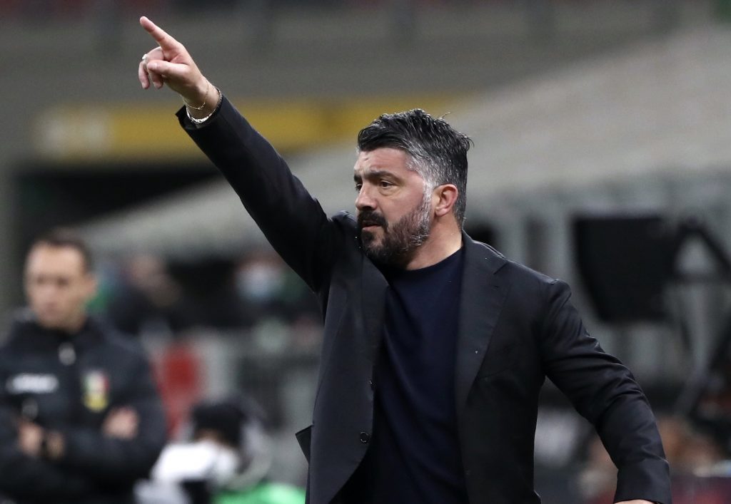 Gennaro Gattuso Napoli Milan-Napoli Serie A