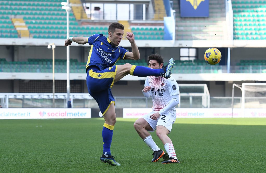 Darko Lazovic Davide Calabria