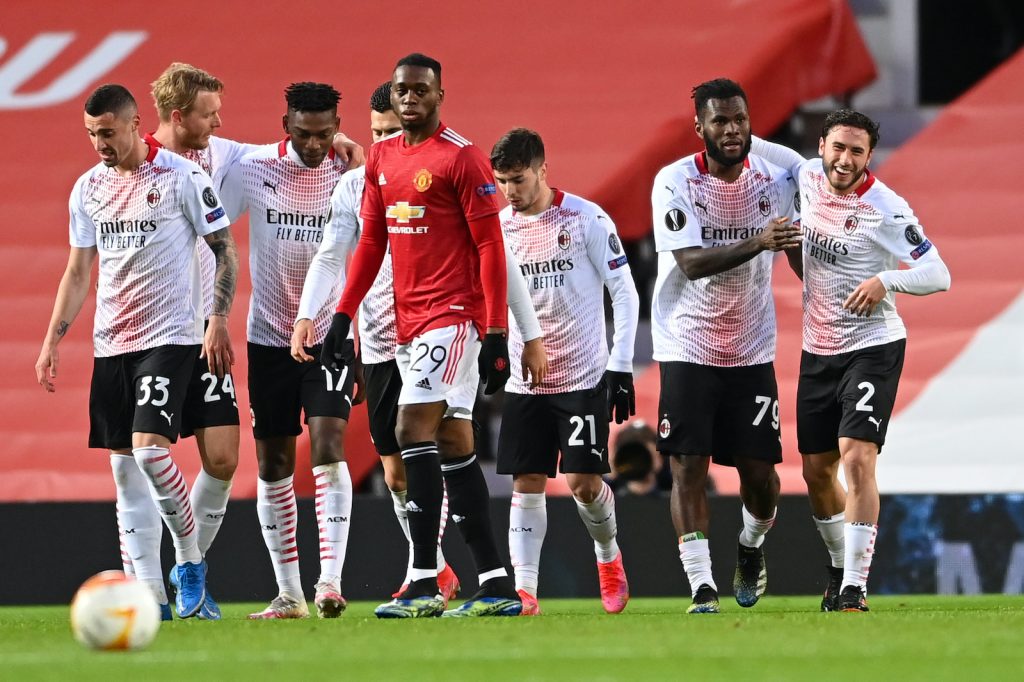 Manchester United-Milan Europa League gol annullato Franck Kessié AC Milan