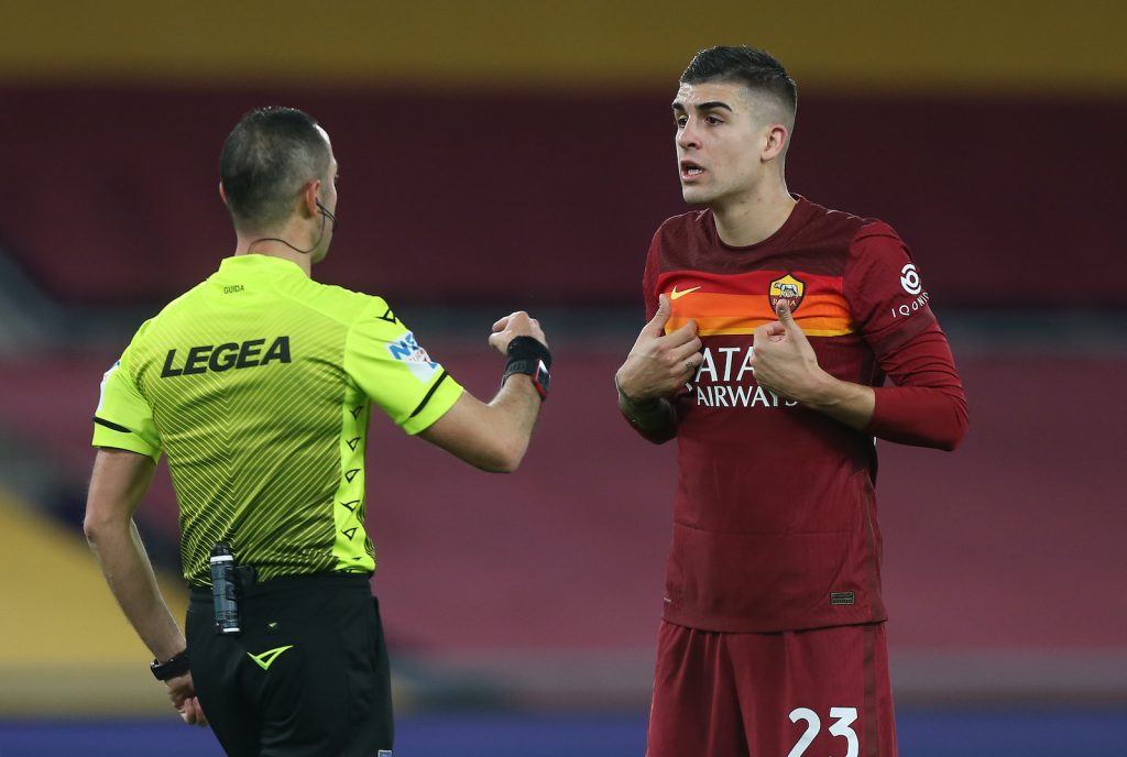 Marco Guida Gianluca Mancini Roma-Milan Serie A