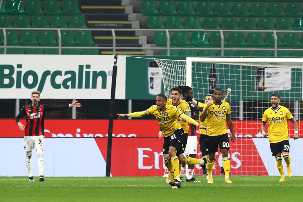 Rodrigo Becao Udinese Milan-Udinese