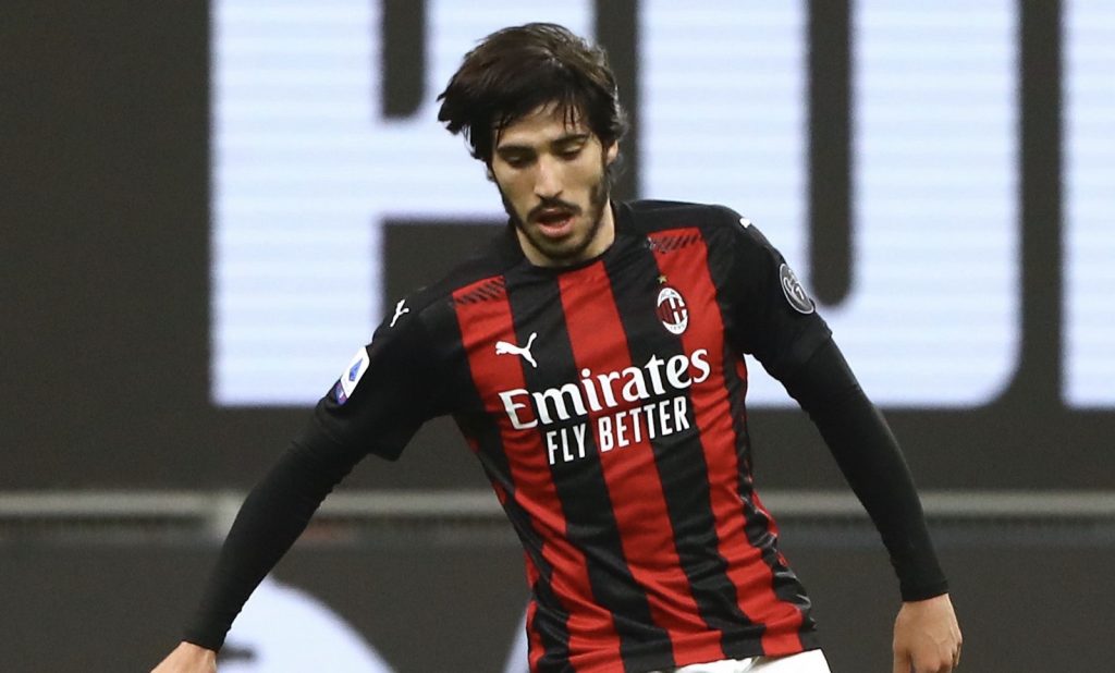 Sandro Tonali AC Milan Milan-Udinese
