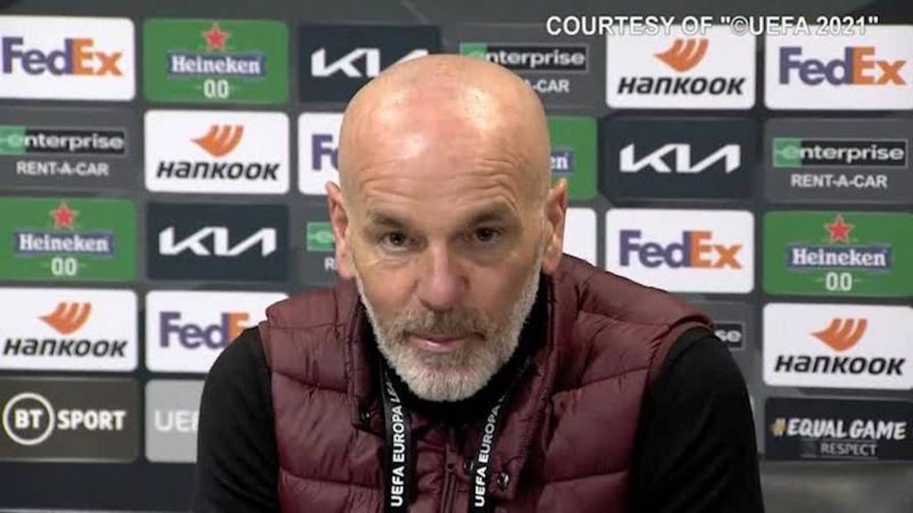 Stefano Pioli AC Milan Manchester United-Milan Europa League