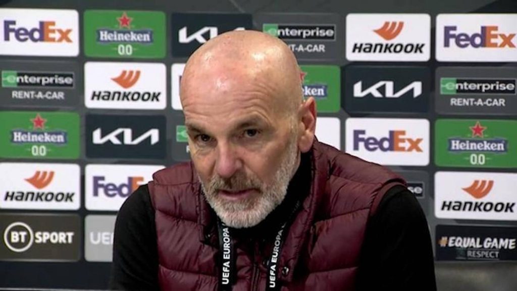 Stefano Pioli AC Milan Manchester United-Milan Europa League