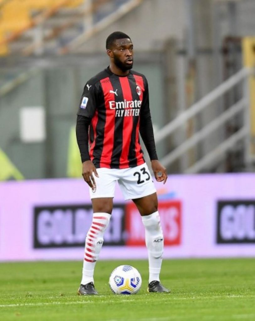 Tomori AC Milan Parma