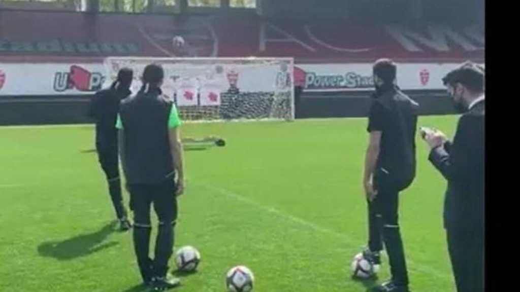 Allenamento Balotelli Monza