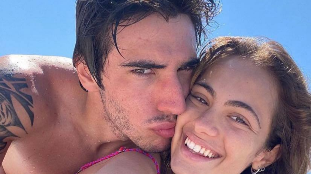 Sandro Tonali con l'ex fidanzata