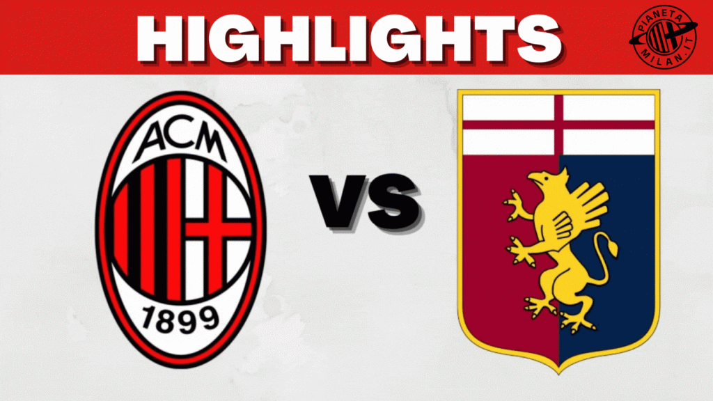 Milan-Genoa Highlights
