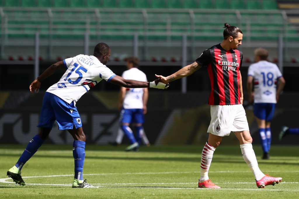 Zlatan Ibrahimovic Omar Colley