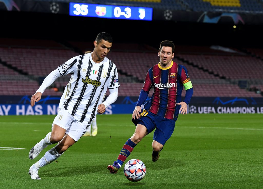 Cristiano Ronaldo Lionel Messi SuperLega