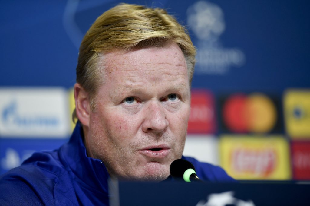 Ronald Koeman Barcellona Messi PSG
