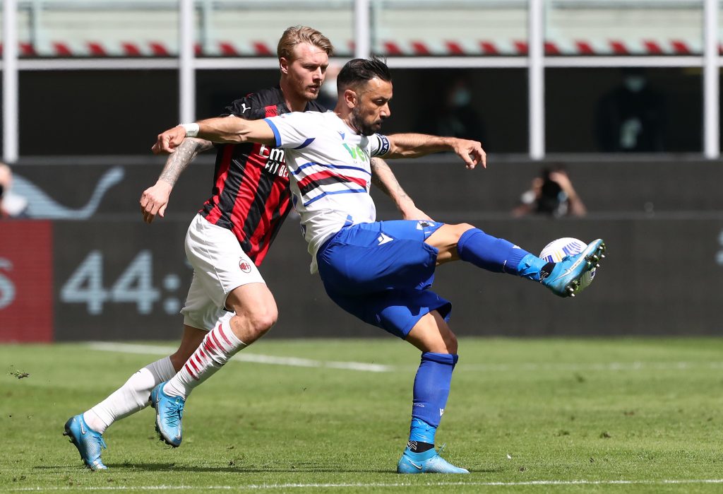 Simon Kjaer Fabio Quagliarella