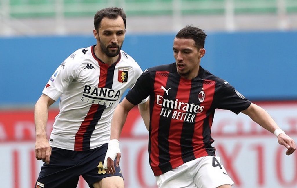 Ismaël Bennacer AC Milan Milan-Genoa