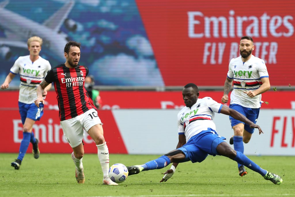 Hakan Calhanoglu Omar Colley