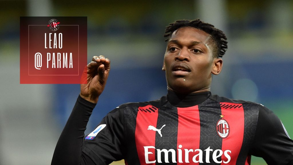Parma-Milan Leao gol nella video news AC milan (GettyImages)