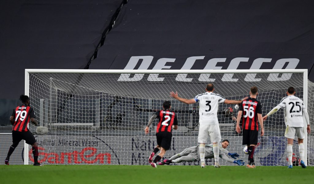 Franck Kessié Wojciech Szczesny Juventus Milan