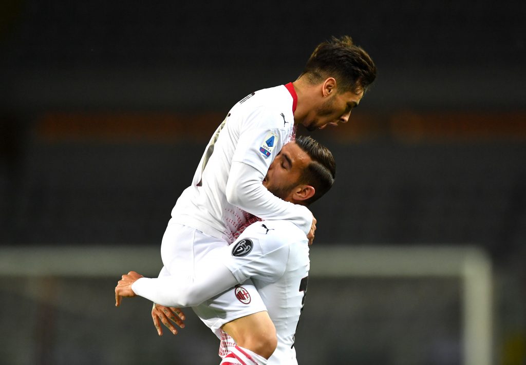 Brahim Diaz Theo Hernandez Milan