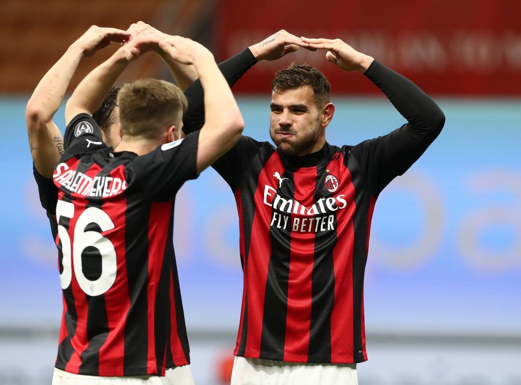 Theo Hernandez Alexis Saelemaekers Milan Benevento