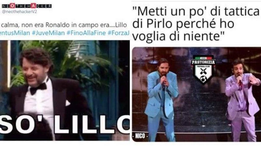 Juventus Milan social