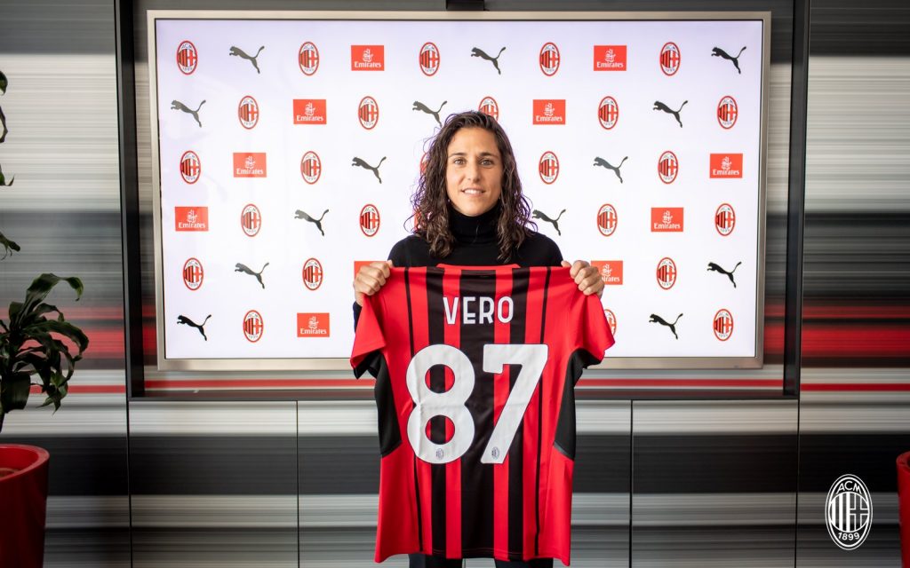 Verónica Boquete AC Milan Femminile