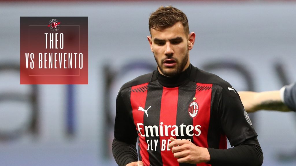 Milan-Benevento Theo chiude la partita: il suo gol nella video news AC Milan (GettyImages)
