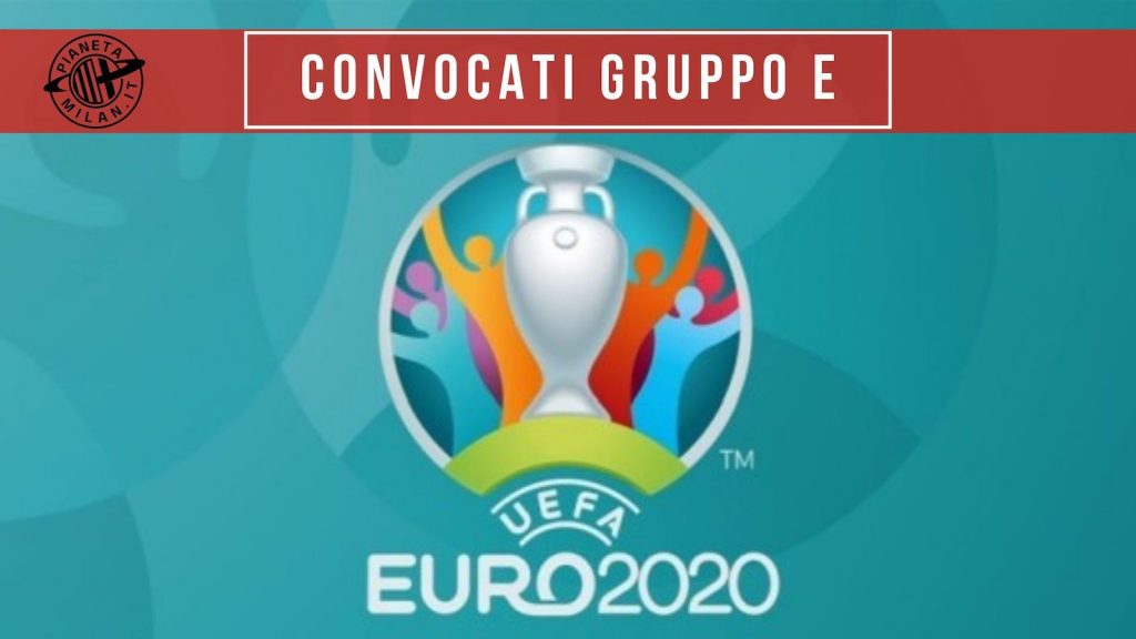Convocati Europei Gruppo E