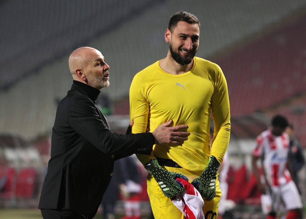 Pioli Donnarumma Milan
