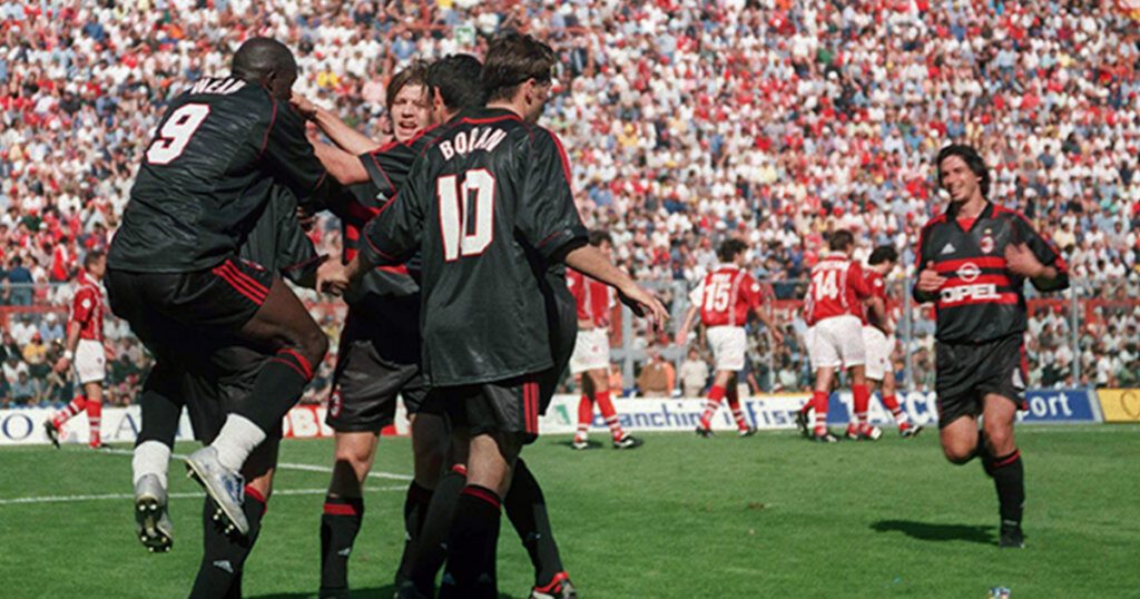 Perugia Milan 1-2 1999 Serie A