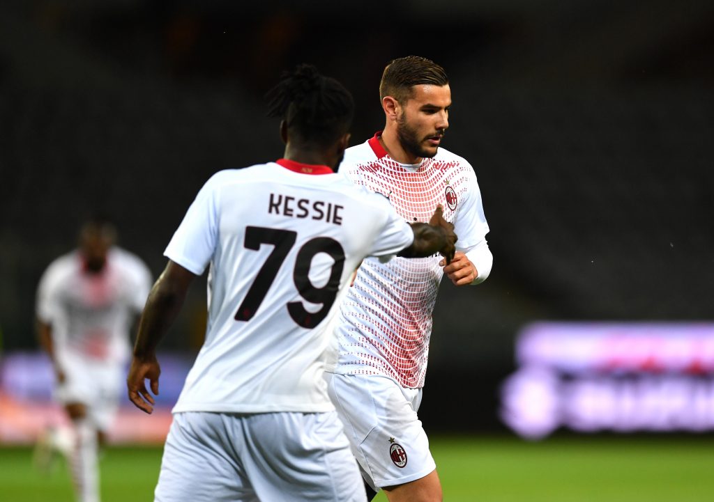 Franck Kessié Theo Hernandez Milan