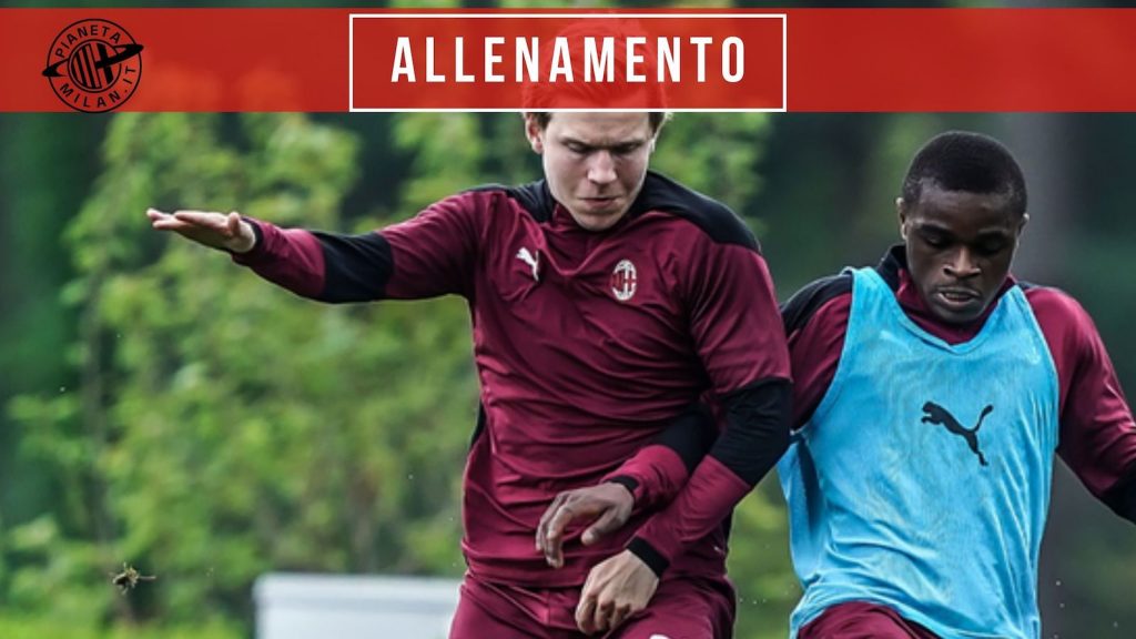 Allenamento AC Milan 5 maggio 2021