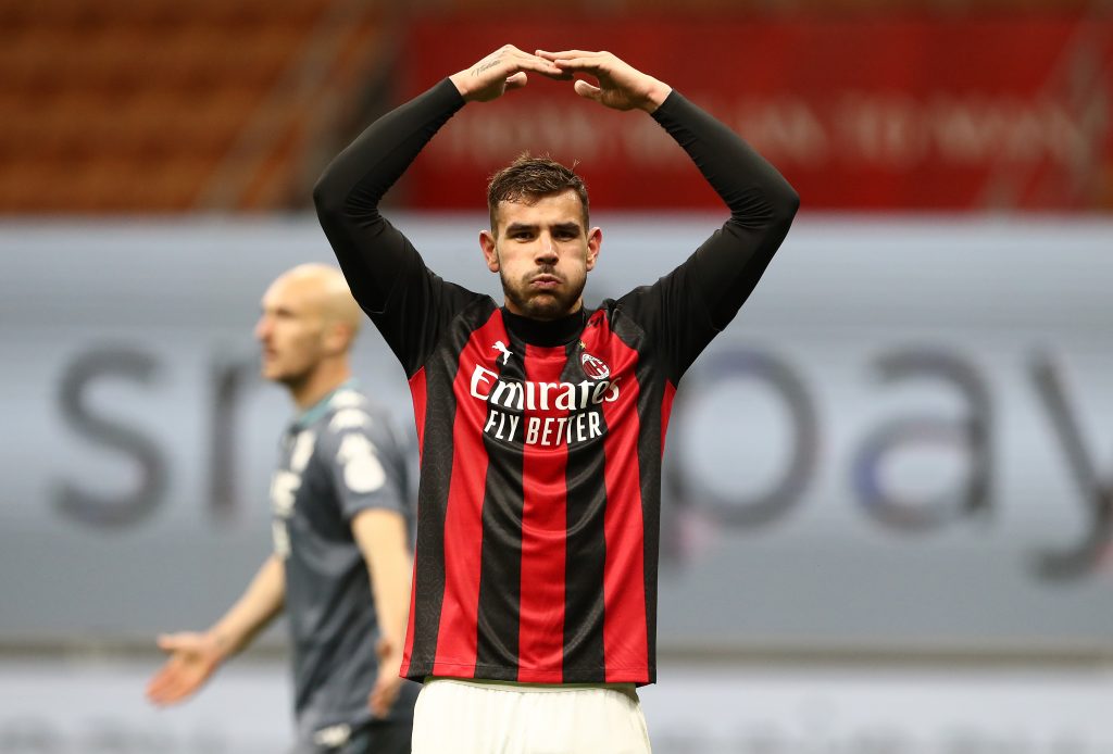 Theo Hernandez Milan Benevento
