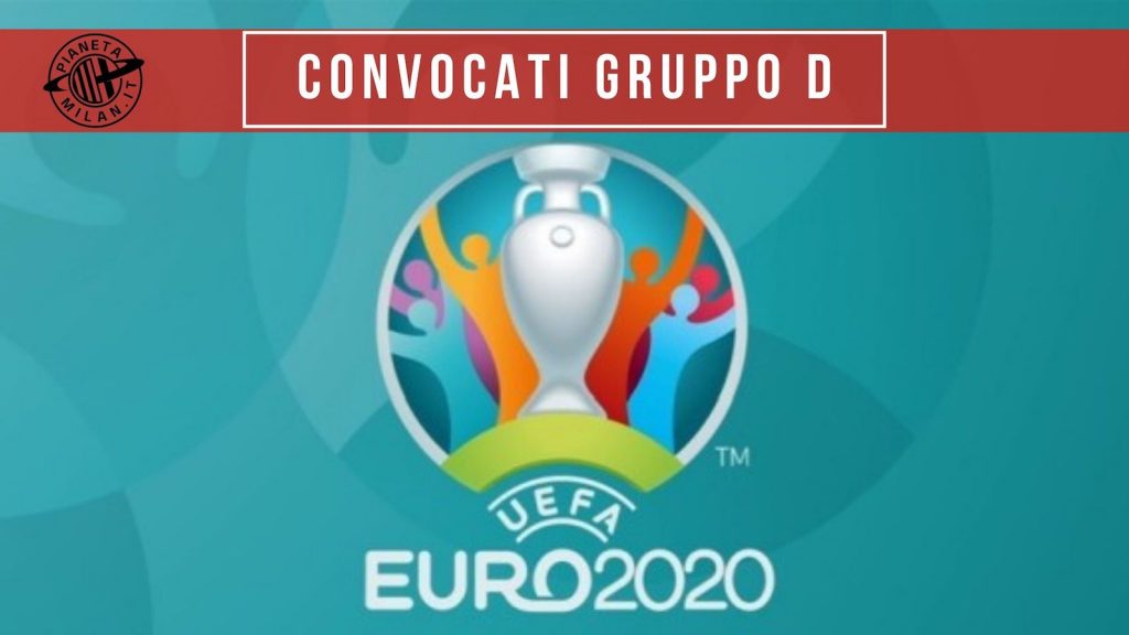 Convocati Europei Gruppo D