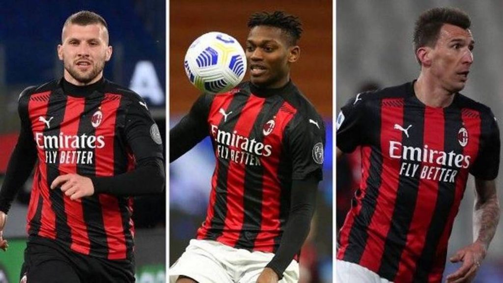 Rebic Leao Mandzukic AC Milan