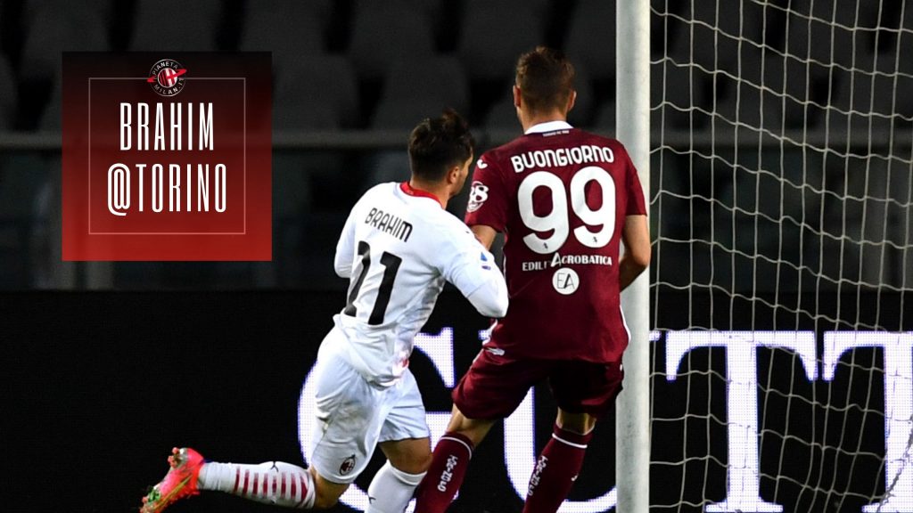 Torino-Milan Brahim segna il gol del 3-0. Eccolo nella video news AC Milan (GettyImages)