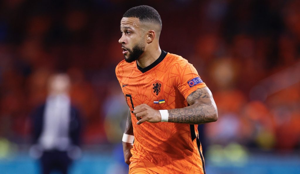 Memphis Depay Olanda Europei 2021
