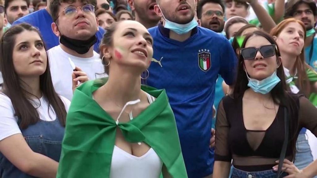 Italia Galles tifosi