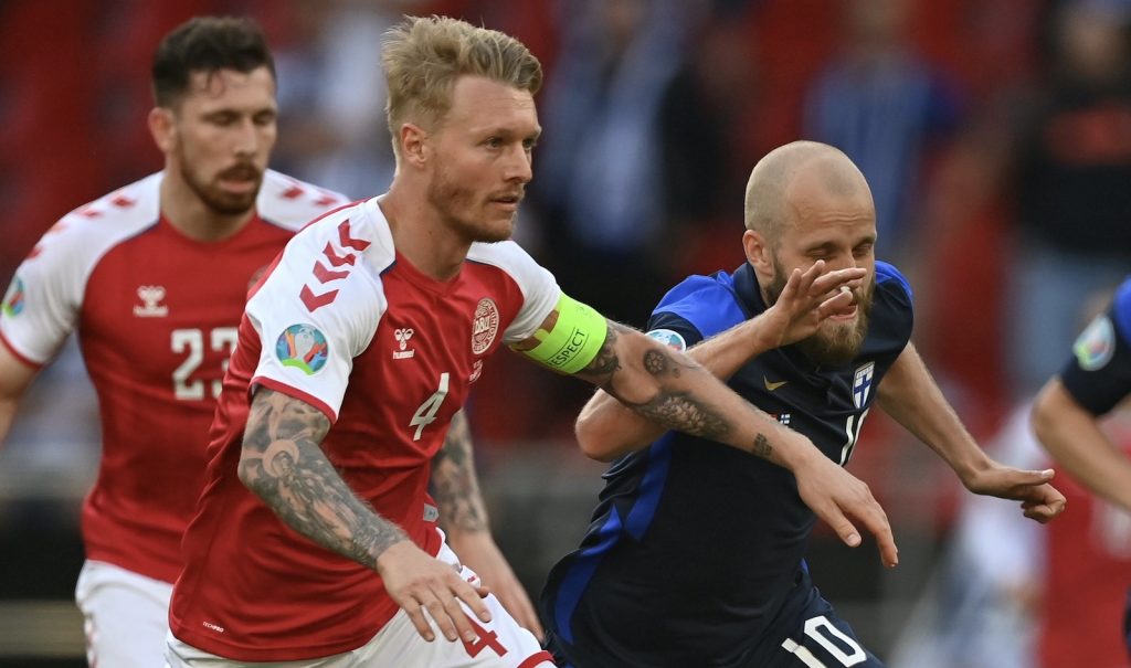 Kjaer Danimarca Eriksen Europei 2021