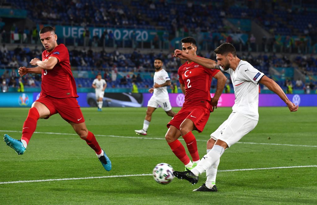 Euro 2020 Turchia Italia Demiral Berardi