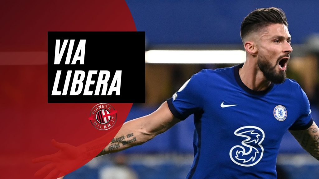 Olivier Giroud Chelsea Calciomercato AC Milan