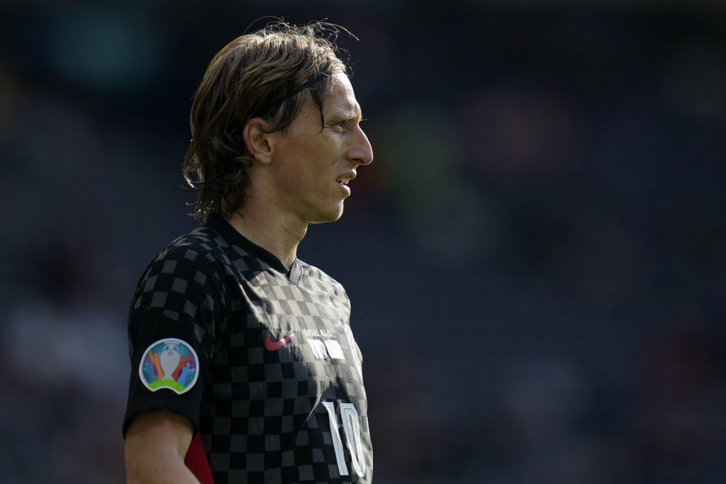Luka Modric Real Madrid Croazia Europei 2021