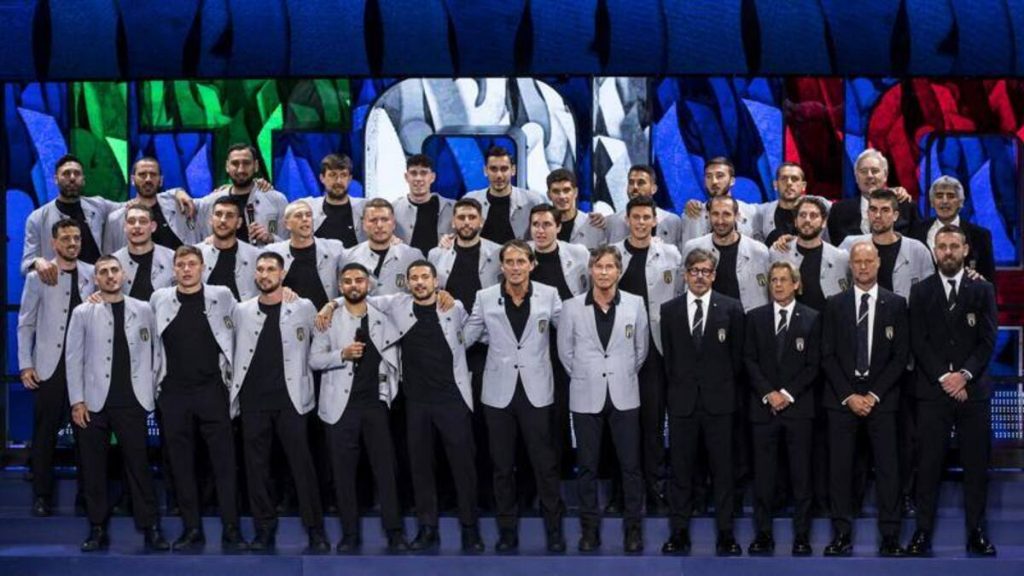 Italia, nazionale vestita da Armani (1)