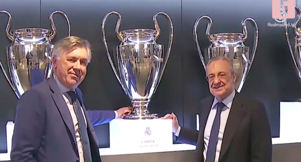 Ancelotti Real Madrid Florentino Perez