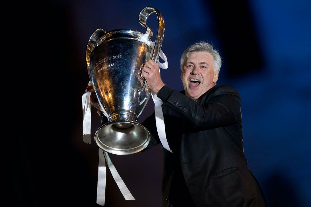 Carlo Ancelotti Real Madrid Champions League 2014