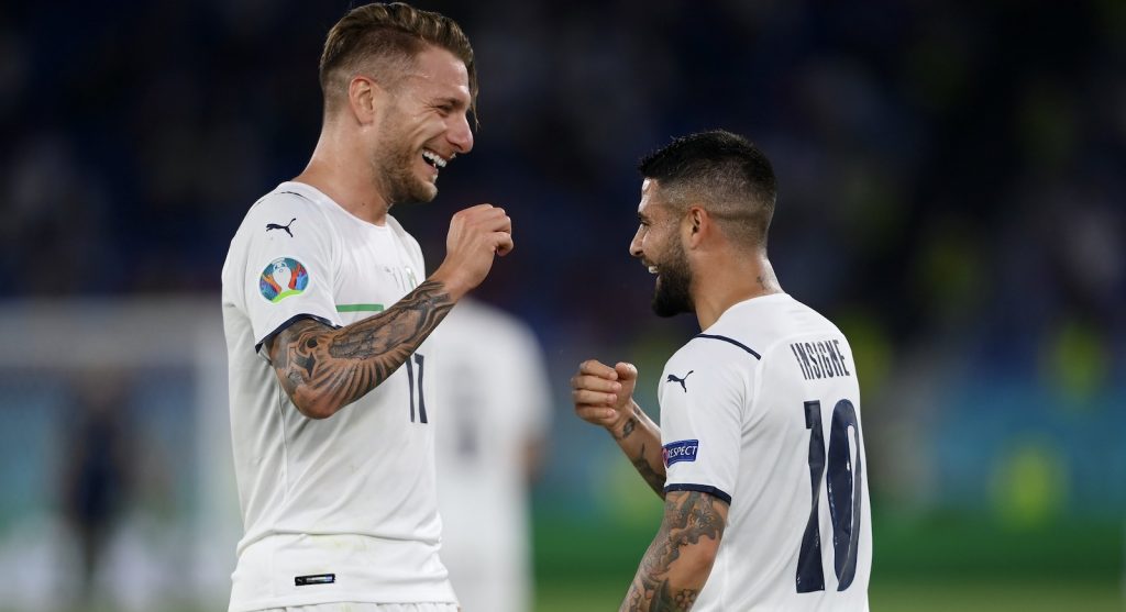 Immobile Insigne Turchia Italia Europei 2021