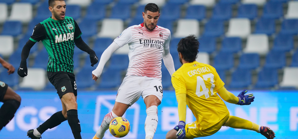 Milan Sassuolo Theo AC MIlan