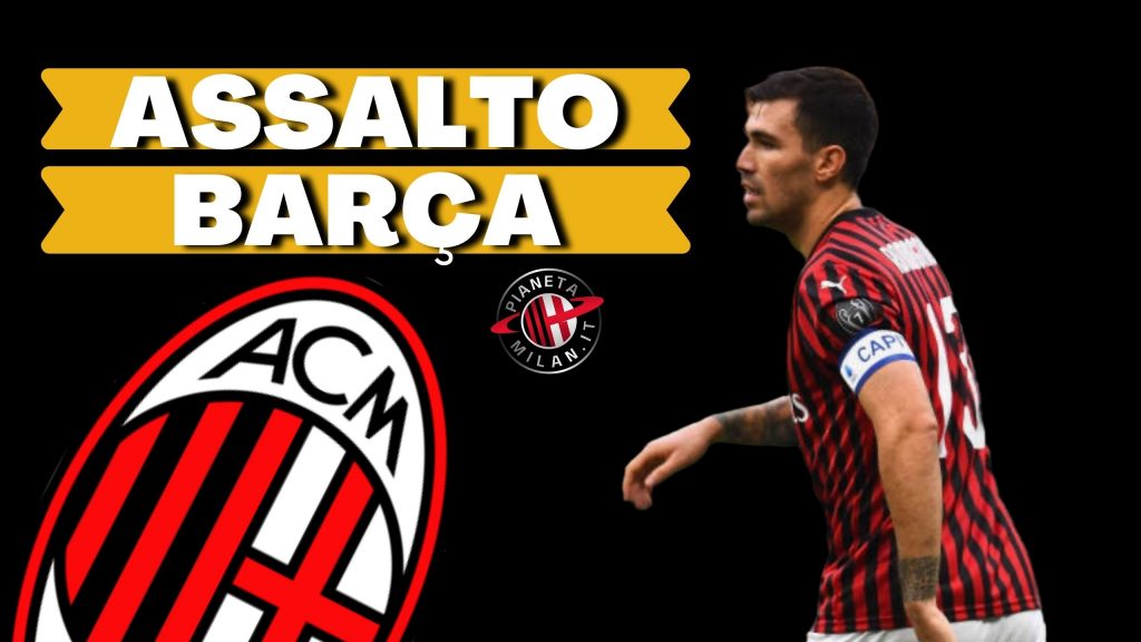 Calciomercato Milan Romagnoli nel mirino del Barcellona: nella video news le ultime AC Milan