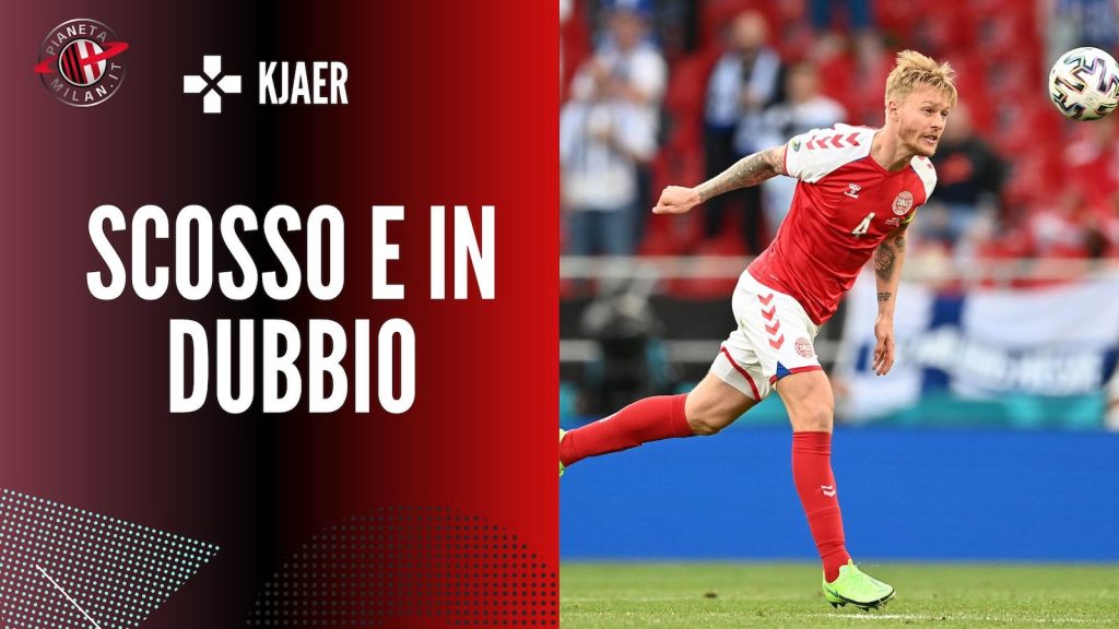 Simon Kjaer Danimarca Europei 2021