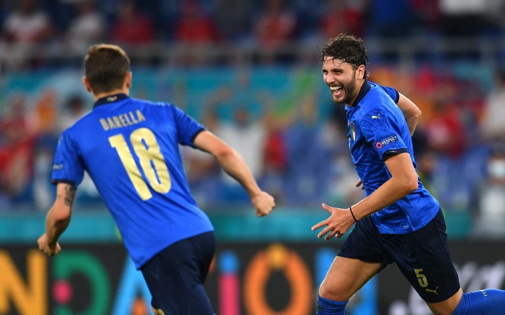 Barella Locatelli Italia Svizzera Europei 2021